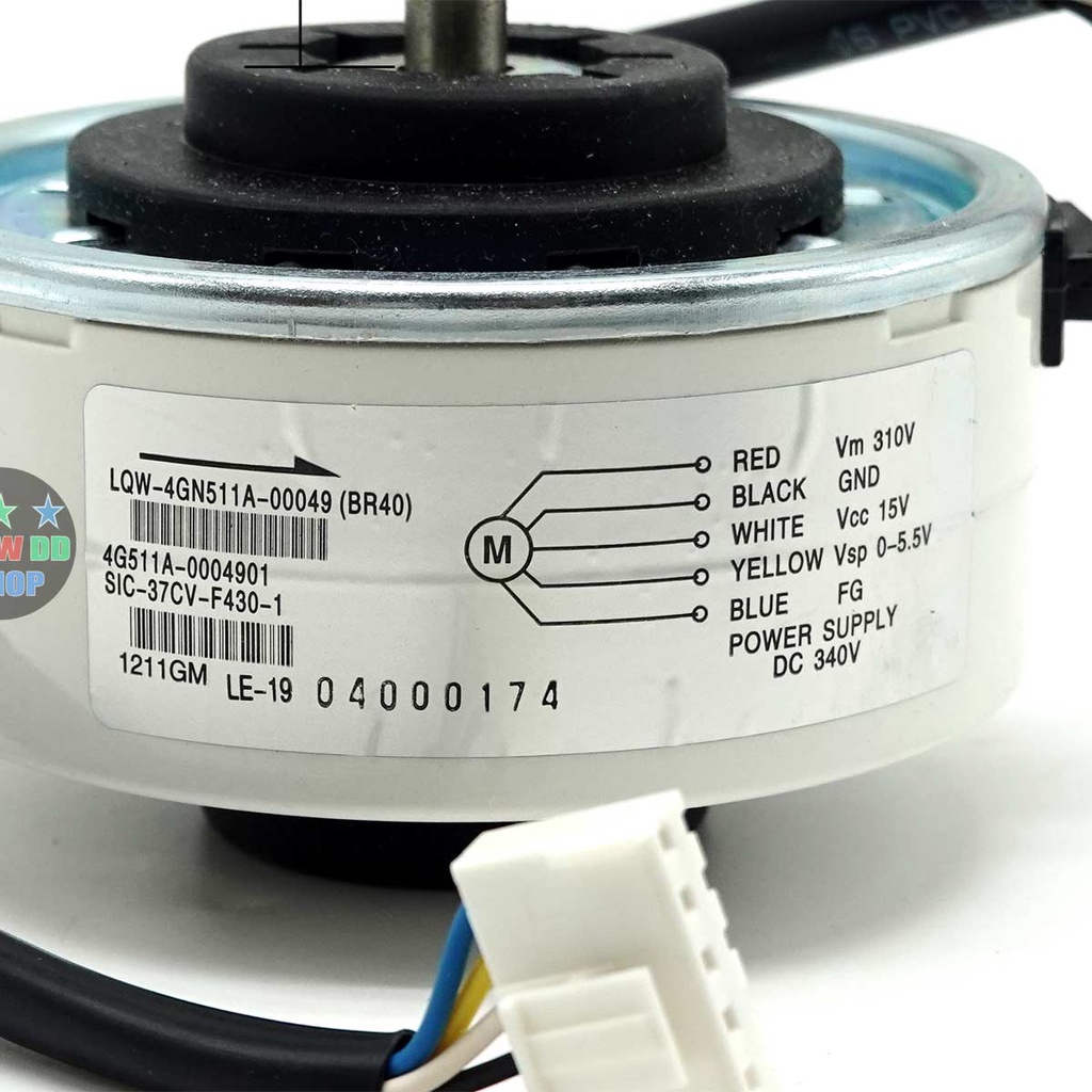 มอเตอร์คอยล์เย็น SAIJO DENKI ซัยโจเด็นกิ 18,000-24,000BTU  Saijo Denki 4GN511A-00049 4GN511A-00049 ของเทียบ ราคา ถูกที่สุด ดีลบีเคเค แกลเลอรีภาพที่ 3