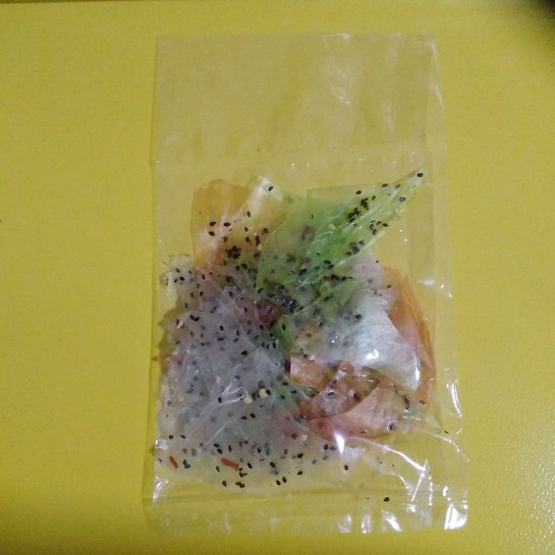 ข้าวแคบพอดีคำ ชุดลองชิม ขนมพลาสติก