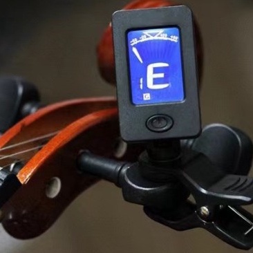 จูนเนอร์อิเล็กทรอนิกส์ เครื่องตั้งสายกีตาร์ แบบพกพา Tuner สำหรับ กีต้าร์โปร่ง กีต้าร์ไฟฟ้า เบส อูคูเ