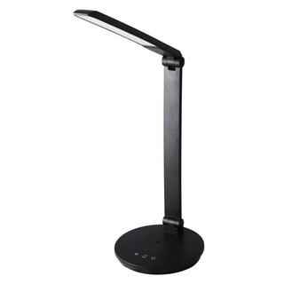 Reading lamp DESK LAMP LED LA-N138-BK CARINI ABS BLACK The lamp Light bulb โคมไฟอ่านหนังสือ ไฟอ่านหนังสือ LED LA-N138-BK