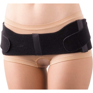 Direct from Japan dacco 60806 Postpartum Pelvic Belt Kyuto Belt Comfort Standard Type 1 Piece Made in Japan Black Free Size 60806