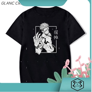 ใหม่ เสื้อยืดแขนสั้น พิมพ์ลายอนิเมะ Jujutsu Kaisen สไตล์ญี่ปุ่น ฮาราจูกุ Pichgb10Honeea08