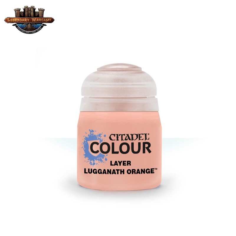 [P210พร้อมส่ง] Citadel : LAYER: LUGGANATH ORANGE (12ML) สีอะคริลิคสำหรับทาโมเดล