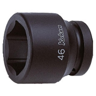 KOKEN18401M-23 ขอบบาง ลูกบ๊อกลมสั้น 1"-6P-23mm.
