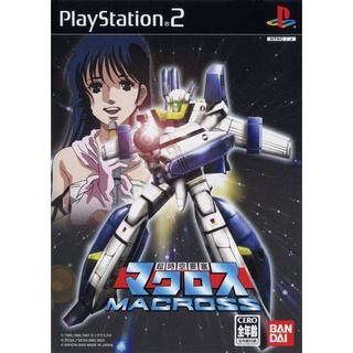 Chou Jikuu Yousai Macross PS2 แผ่นเกมส์PS2 แผ่นเพล2 แผ่นplay2