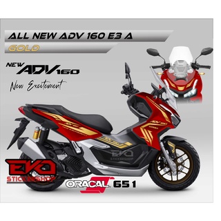 สติกเกอร์ สีแดง สีเงิน สีทอง สําหรับ HONDA ADV 160 E3