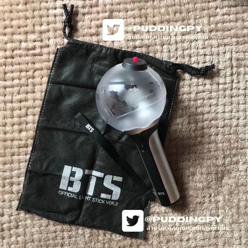 BTS Army Bomb Ver.2 มี่บอมบ์2 [มือสอง ของแท้ ส่งฟรี EMS]