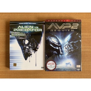 DVD : AVP Alien vs. Predator, AVP2 Requiem เอเลี่ยน ปะทะ พรีเดเตอร์ [มือ 1 ปกสวม] Aliens ดีวีดี หนัง แผ่นแท้