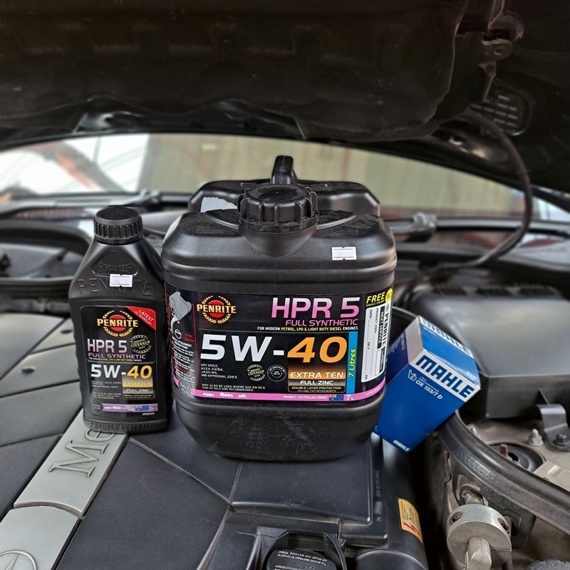 ใหม่ล่าสุด PENRITE HPR5 5w40 7ลิตร มาตรฐานล่าสุด API SP - auto ...