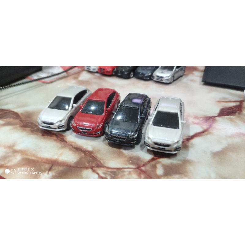 1/72 Subaru wrx sti impreza สายตา brz โมเดลรถพลาสติก