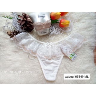 Wacoal Glam Size XS,S,M,L ชุดชั้นใน/กางเกงชั้นในทรงจีสตริง(G-string) 05849