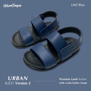 รองเท้า Urban Trooper รุ่น Urban Kids V.3 สีน้ำเงิน (premium lamb leather)