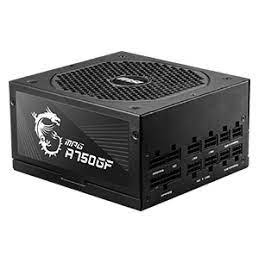 ( MPG A750GF) POWER SUPPLY (อุปกรณ์จ่ายไฟ) MSI MPG A750GF 750W (80 Plus Gold) ประกัน 10 ปี
