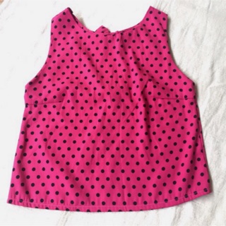 Crop top polkadot งานน่ารักมาก