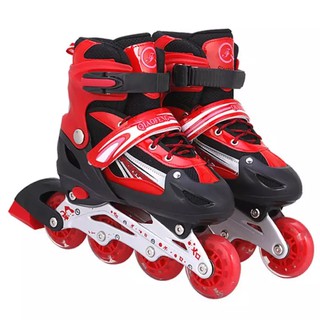 Tmall รองเท้าสเก็ต โรลเลอร์เบลด Roller Skate รุ่น S (Red)