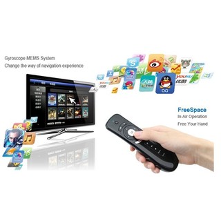 T2 Air Mouse Remote ที่สามารถใช้ร่วมกับเครื่อง android ได้ทุกยี่ห้อ และทุกรุ่น