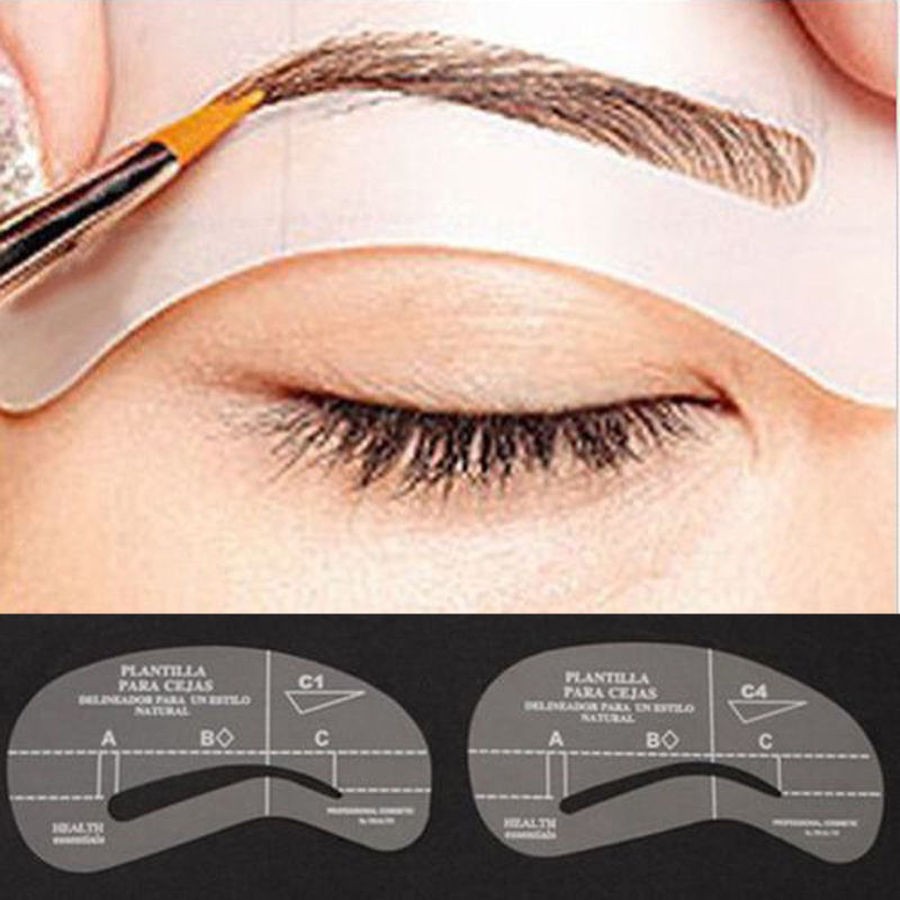 [โค้ด GRAD88 40% (min 0, max 80)] บล็อคเขียนคิ้ว Eyebrow Stencil