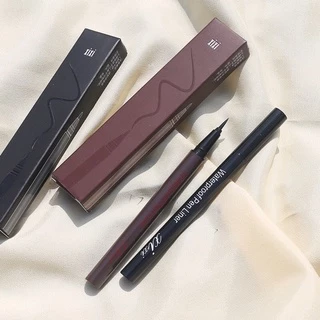 N161 Xixi eyeliner อายไลน์เนอร์หัวพู่กันขนาด 0.1 มิล สีชัด เส้นคม ติดทน กันน้ำ กันเหงื่อ ไม่ไหลเหนอะหนะ