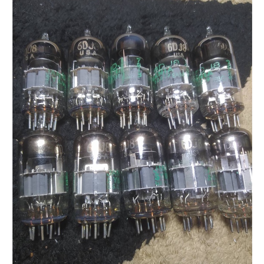 6DJ8/ECC88 GE SYLVANIA ราคา/หลอด