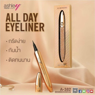 A-382 Ashley All Day Eyeliner อายไลเนอร์ตติดทน กันน้ำ