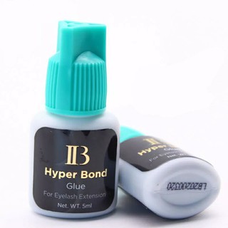 กาวต่อขนตา IB **-(ฝาเขียวมิ้นท์)-** สูตรแห้งเร็วแห้ง0.5วิ 5ml กาวสำหรับช่างต่อขนตา