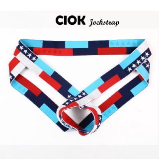 Mens Brief Sexy Letter Jockstrap Underwear