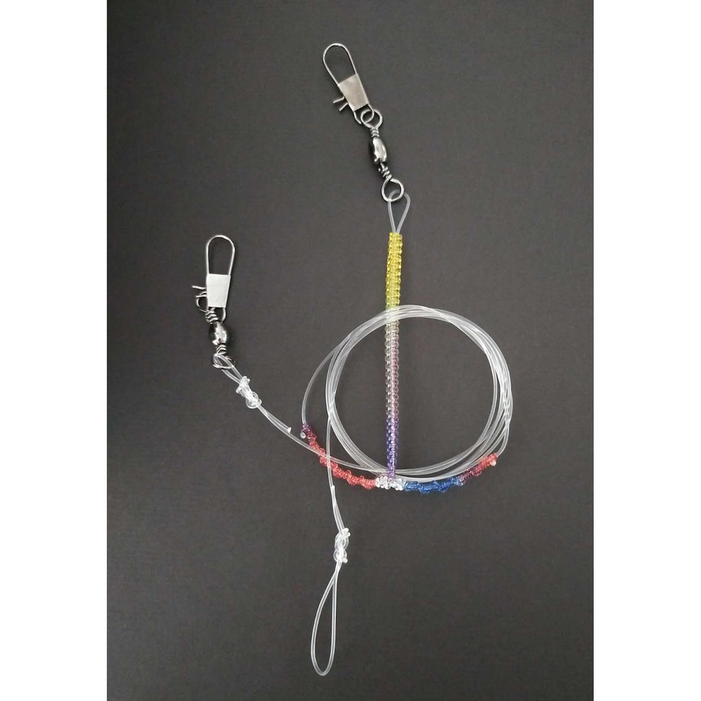 Peramut Sulam Lipan Peramut Candat Sotong 100% Fluorocarbon 50lbs 80lbs Leader Line