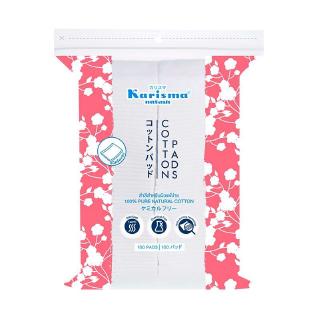 สินค้ามีพร้อมส่ง สำลีแผ่นรีดข้าง Karisma 100 แผ่น