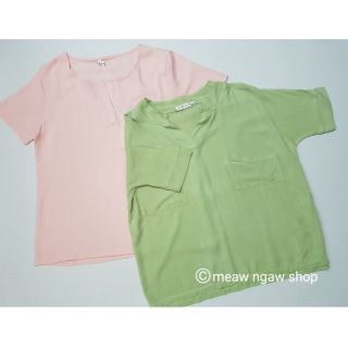 เสื้อ คอจีน สไตล์เกาหลี
