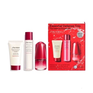 เซ็ต Shiseido Essential Defense Trio 3 Items