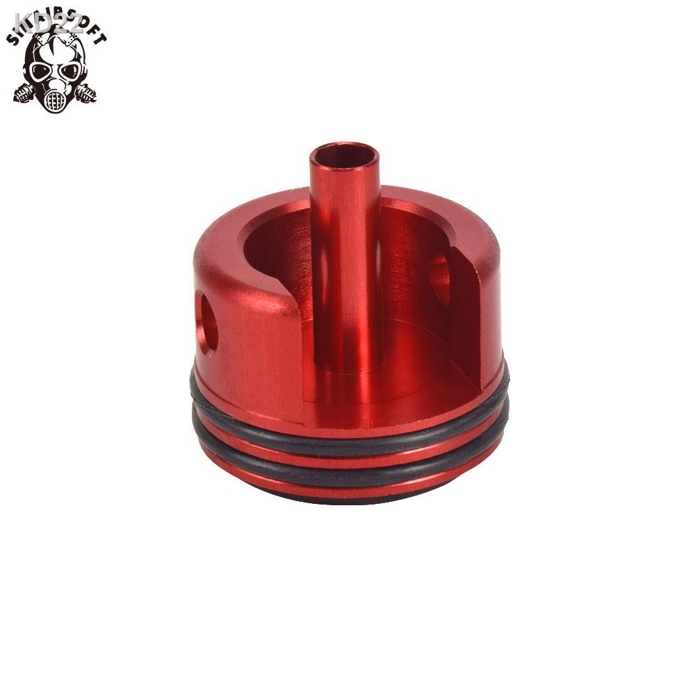 SHS Double O-rings Rubber Pad Type Cylinder Head for Airsoft AEG Ver.2/3 Gearbox 