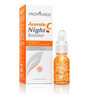 Provamed Acerola C Night Booster | โปรวาเมด อะเซโรลา ซีไนท์ บูสเตอร์ ขนาด 15ml. ของแท้ 100%