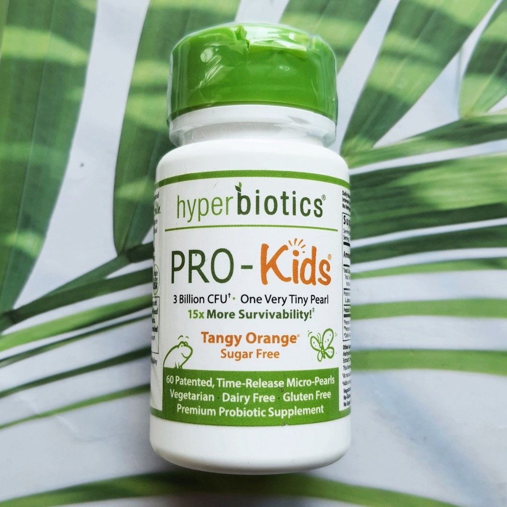 (Hyperbiotics®) PRO-Kids Probiotic Sugar Free, Tangy Orange 3 Billion ...