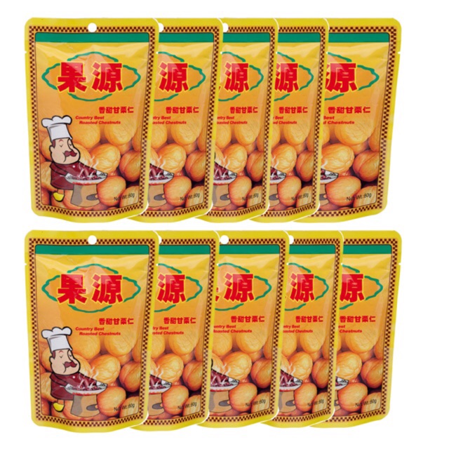 เกาลัด 80g (เซ็ต 10 ห่อ)
