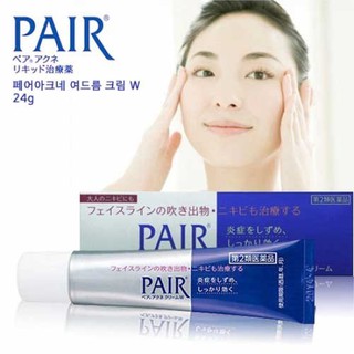 ของแท้100% ครีมแต้มสิว ญี่ปุ่น PAIR Acne Cream W 24g *ระวังของปลอม*