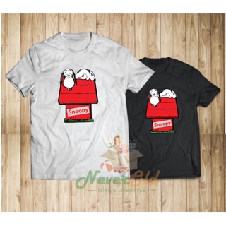 เสื้อสนูปปี้ เสื้อSnoopy ใส่ข้อความได้ เสื้อยืด ผ้าเกรดขึ้นห้าง