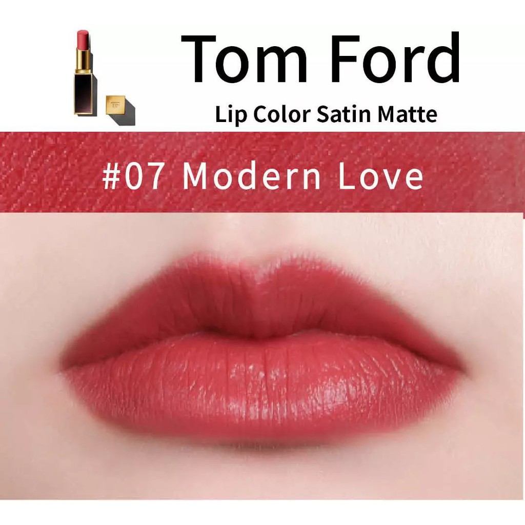 พร้อมส่ง TOM FORD LIP COLOR #07 MODERN LOVE | Shopee Thailand