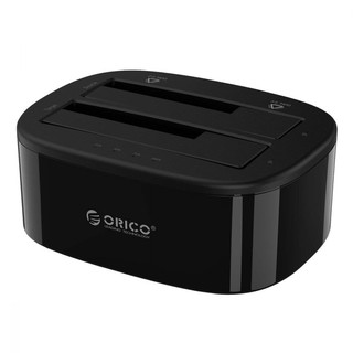 Orico 6228 Us 3 Dual Bay With offline copy ฮาร์ดไดรฟ์ Docking Station 2 . 5 / 3 . 5 Hdd / Ssd