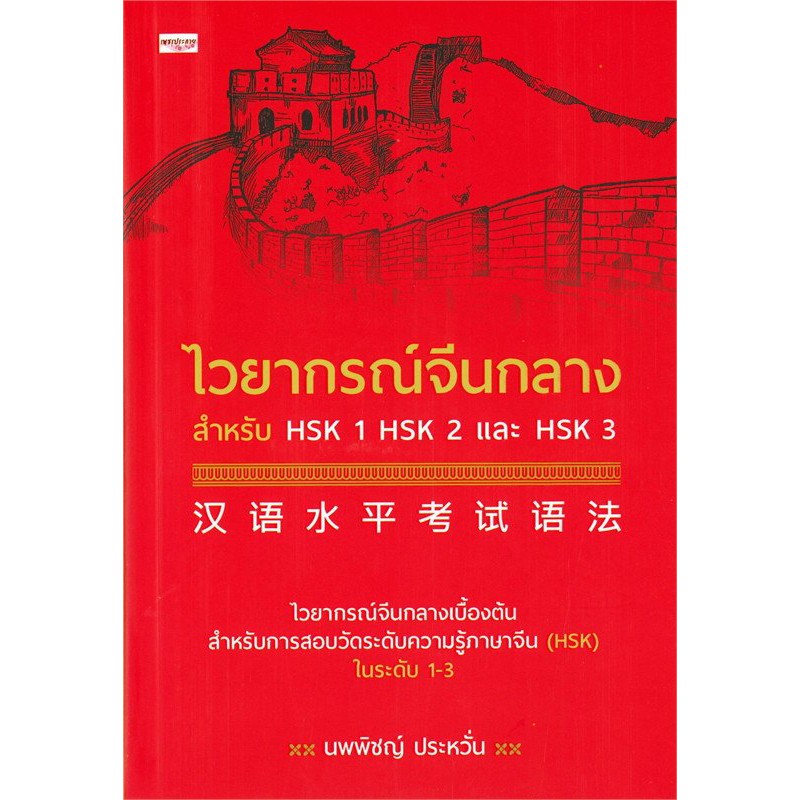 ไวยากรณ์จีนกลาง สำหรับ HSK 1 HSK 2 และ HSK 3