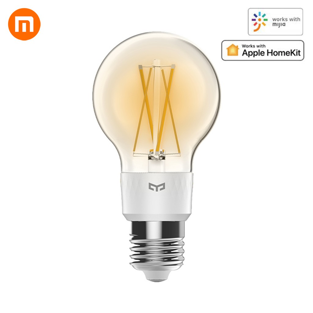 Xiaomi Yeelight Smart Retro Light Bulbs E27 220V 6W Filament Incandescent Intelligent APP Bulbs Vint