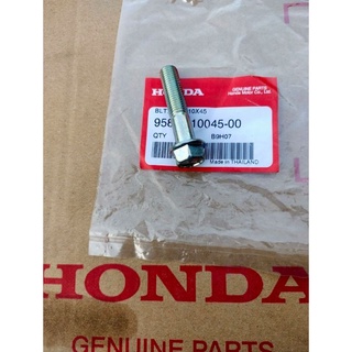 โบ้ลท์10×14มม.หัวเบอร์14 ยึดแกนโช้คหน้าแท้ HONDA เวฟ ทุกรุ่น,1ชิ้น*95801-10045-00