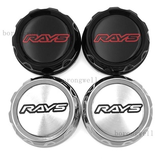 ฝาครอบล้อรถแข่ง Volk Racing Rays Volk Rays TE37 CE28 RE30 ขนาด 60 มม. คุณภาพดี 4 ชิ้น