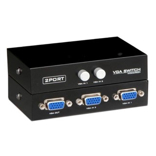 สวิตช์พอร์ต 2 PORT VGA SWITCH BOX 2