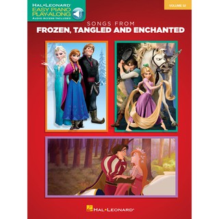 SONGS FROM FROZEN, TANGLED AND ENCHANTED Easy Piano Play-Along Volume 32 (HL00126896)