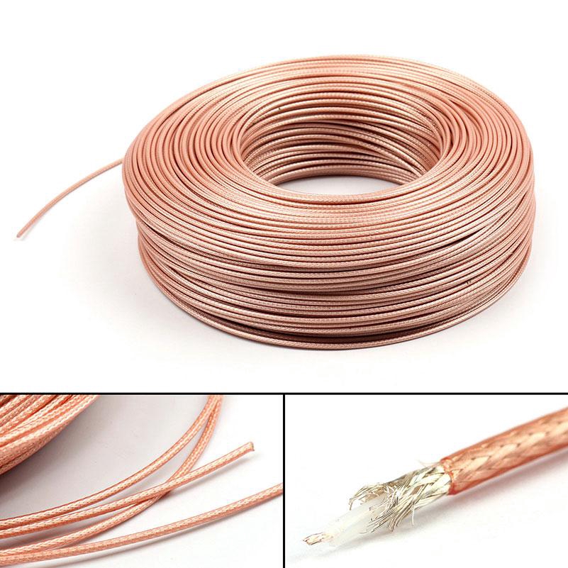 1m RG179 RF Coaxial Cable Connector 75ohm M17/94 RG-179 Coax Pigtail