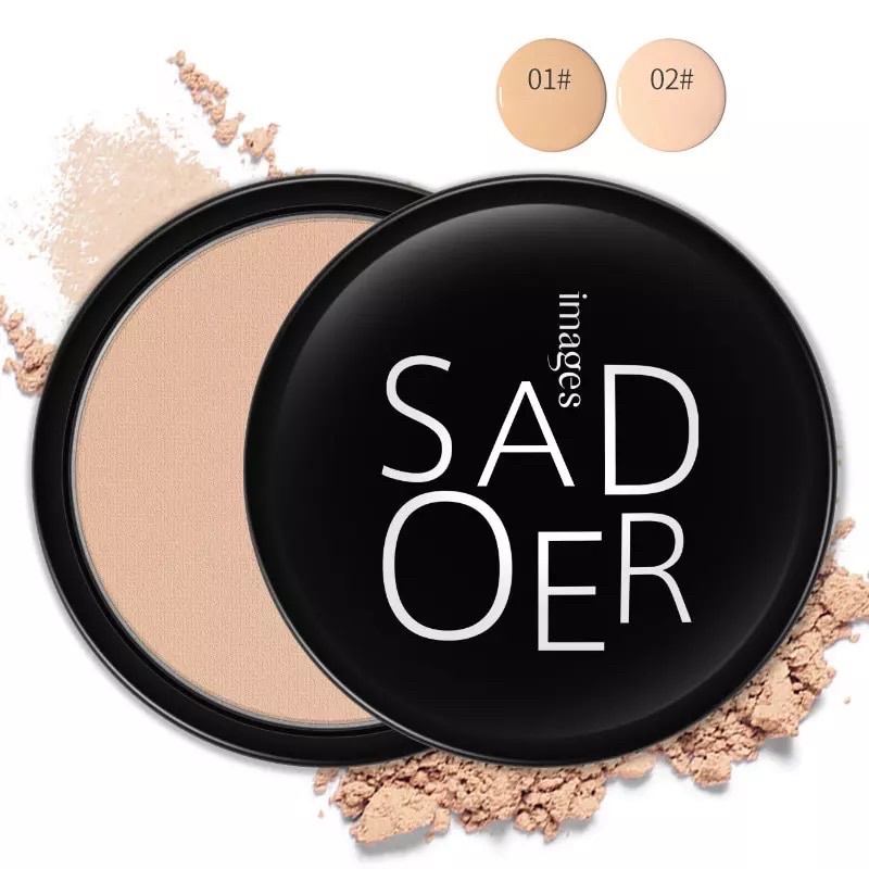 แป้งคอนซีลเลอร์ Sadoer ควบคุมความมัน ผิวใส ปกปิด เรียบเนียน เลือกได้ 2สี