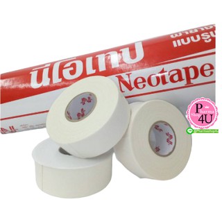 Neotape ผ้าล็อคม้วนเปลือย 10 หลา  ผ้าล็อค 1/2 นิ้ว, 1 นิ้ว และ 2 นิ้ว