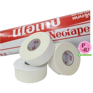 (1 ม้วน) Neotape /RHINOTAPE ผ้าล็อคม้วนเปลือย 10 หลา ผ้าล็อค 1/2 นิ้ว, 1 นิ้ว และ 2 นิ้ว