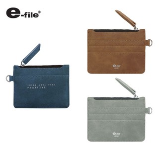 e-file (อี-ไฟล์) กระเป๋าคล้องคอ HYBRID COLLECTION กระเป๋าใส่บัตร พร้อมสายคล้องคอ e-file รหัส CD51