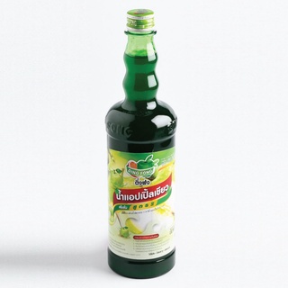 น้ำแอปเปิ้ลเขียวเข้มข้น ตรา ติ่งฟง Ding Fong (760ml/ขวด)